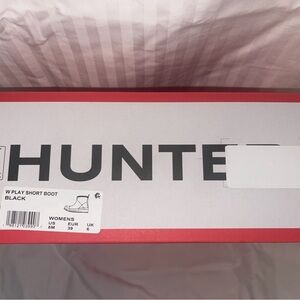 Hunter Play Short Boots - Black